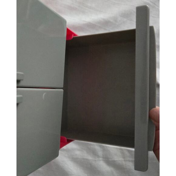 Doll Size Plastic Refridgerator No Bins or Shelves - Picture 11 of 15